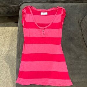 American Eagle Outfitters Vibrant Pink Top